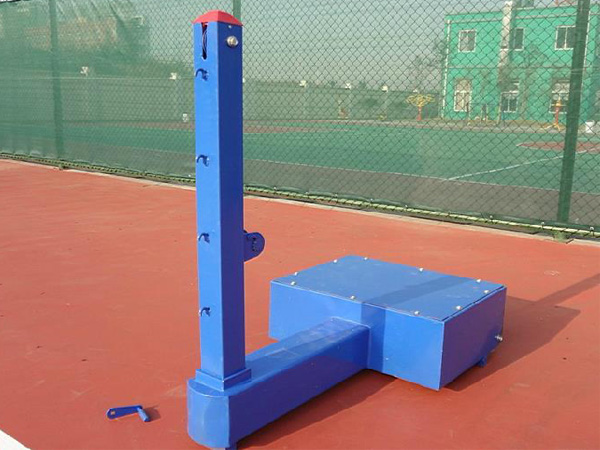 movable volleyball post